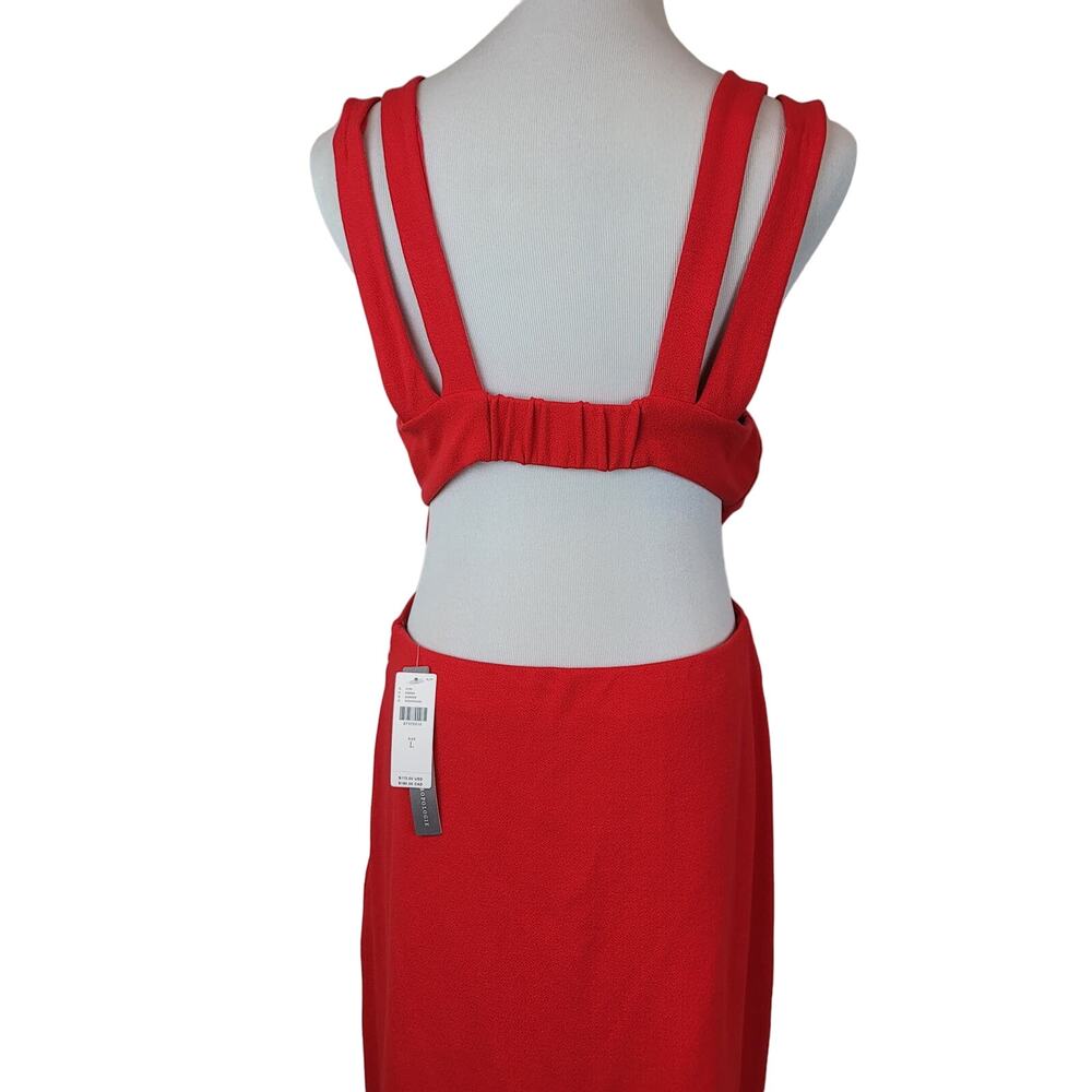 Anthropologie x Maeve Open-Back Breezy Knit High Slit Maxi Dress Size XL, NWT - Picture 12 of 13